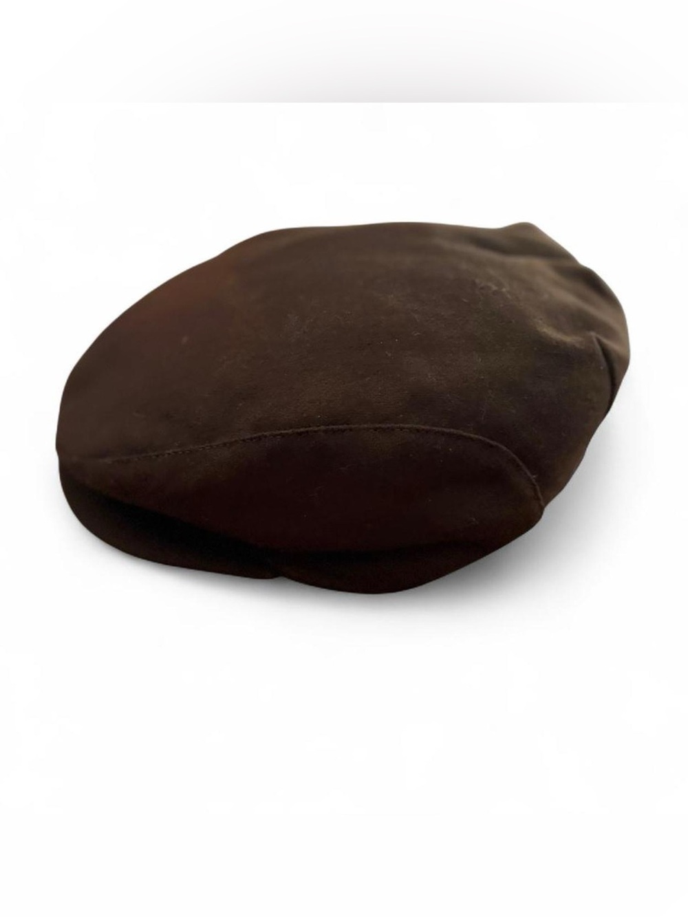 Vintage Marshall Field & Company Ivy Flat Cap Size 7 1/8 Brown Fur Lined Union